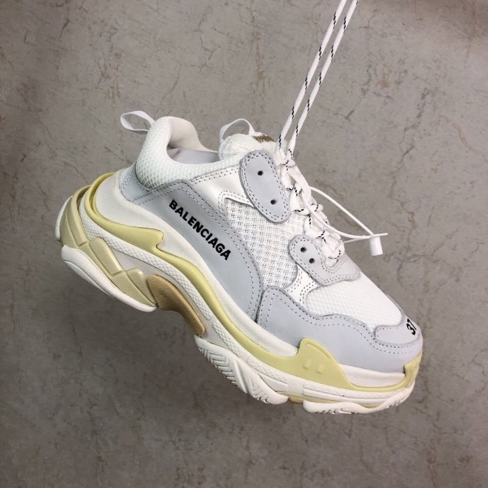 Balenciaga Womens Shoes Sneakers Luxury Brand Triple S Sneaker with Original Box