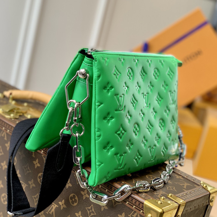 Louis Vuitton Womens Bags Shoulder Messenger Bags Luxury Brand COUSSIN PM with Original Box M57936