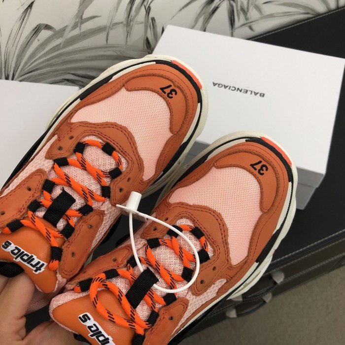 Balenciaga Womens Shoes Sneakers Luxury Brand Triple S Sneaker with Original Box
