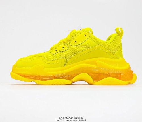 Balenciaga Womens Shoes Sneakers Luxury Brand Triple S Sneaker with Original Box 3028M49