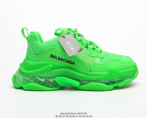 Balenciaga Womens Shoes Sneakers Luxury Brand Triple S Sneaker with Original Box 4007C38