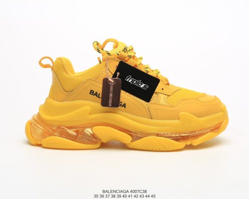 Balenciaga Womens Shoes Sneakers Luxury Brand Triple S Sneaker with Original Box 4007C38