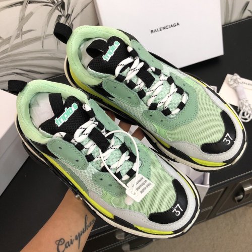 Balenciaga Womens Shoes Sneakers Luxury Brand Triple S Sneaker with Original Box
