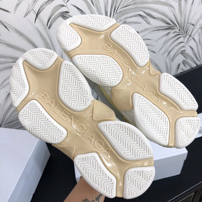 Balenciaga Womens Shoes Sneakers Luxury Brand Triple S Sneaker with Original Box
