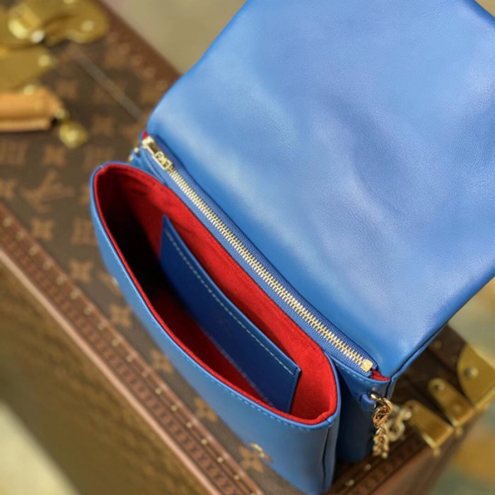 Louis Vuitton Womens Bags Messenger Shoulder Bags Luxury Brand POCHETTE COUSSIN with Original Box M80743