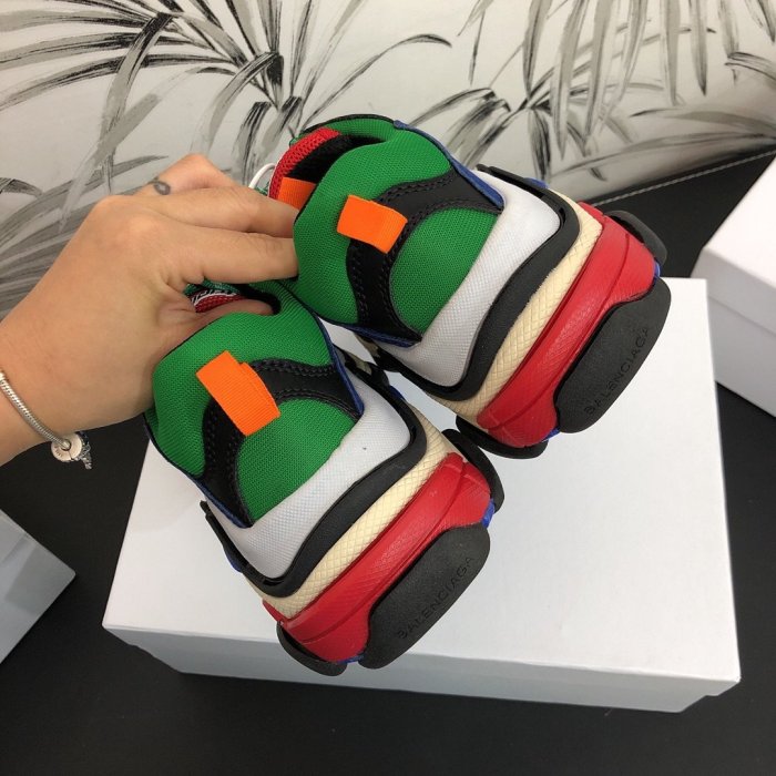 Balenciaga Womens Shoes Sneakers Luxury Brand Triple S Sneaker with Original Box