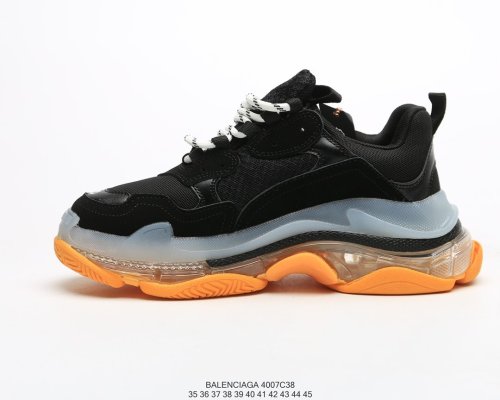 Balenciaga Womens Shoes Sneakers Luxury Brand Triple S Sneaker with Original Box 4007C38