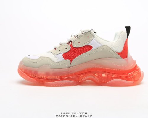 Balenciaga Womens Shoes Sneakers Luxury Brand Triple S Sneaker with Original Box 4007C38