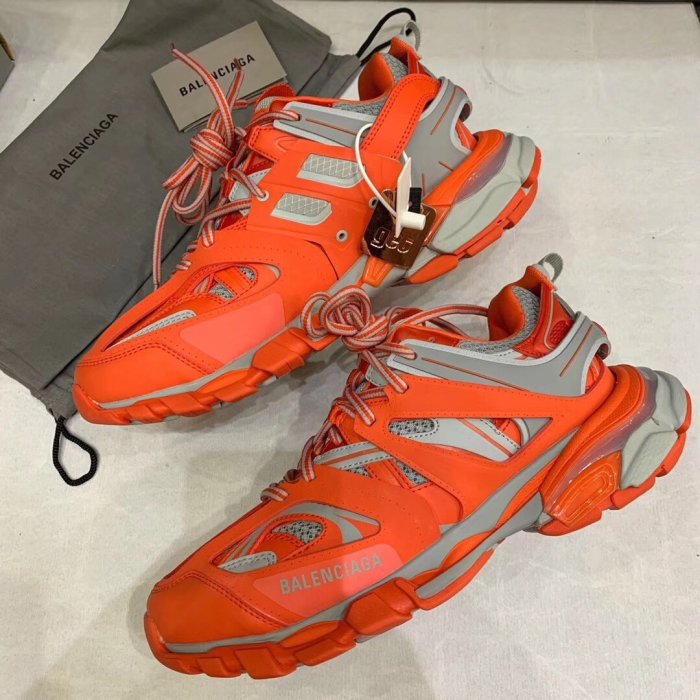 Balenciaga Mens Shoes Sneakers Luxury Brand Track Clear Sole Sneaker with Original Box