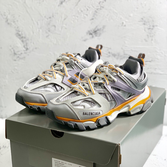 Balenciaga Womens Shoes Sneakers Luxury Brand Track Clear Sole Sneaker with Original Box