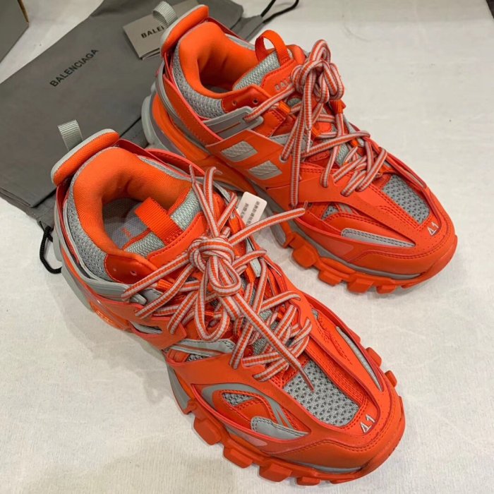 Balenciaga Mens Shoes Sneakers Luxury Brand Track Clear Sole Sneaker with Original Box