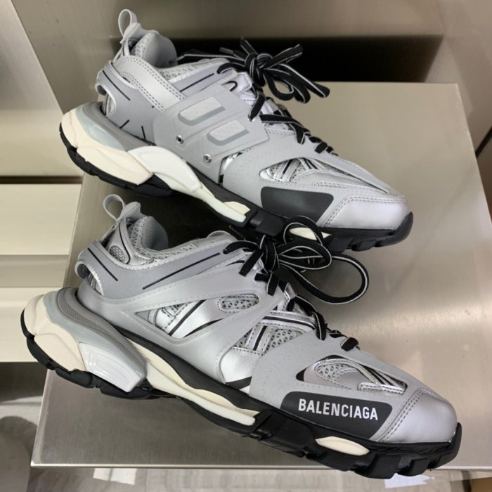 Balenciaga Mens Shoes Sneakers Luxury Brand Track Clear Sole Sneaker with Original Box
