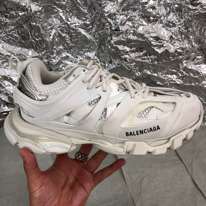 Balenciaga Mens Shoes Sneakers Luxury Brand Track Clear Sole Sneaker with Original Box