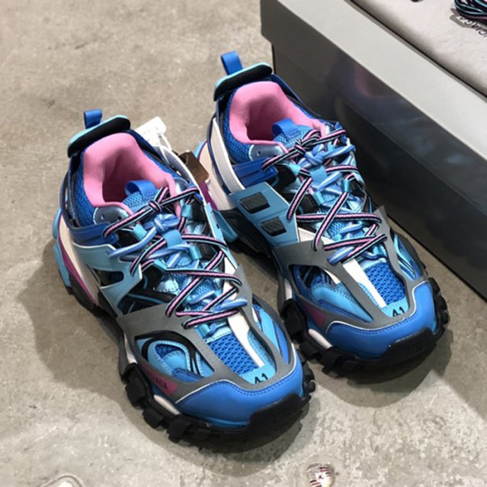 Balenciaga Mens Shoes Sneakers Luxury Brand Track Clear Sole Sneaker with Original Box