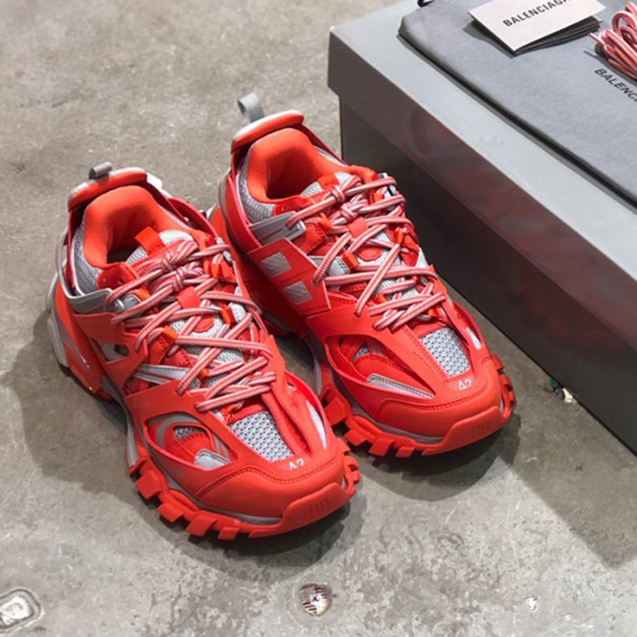 Balenciaga Womens Shoes Sneakers Luxury Brand Track Clear Sole Sneaker with Original Box
