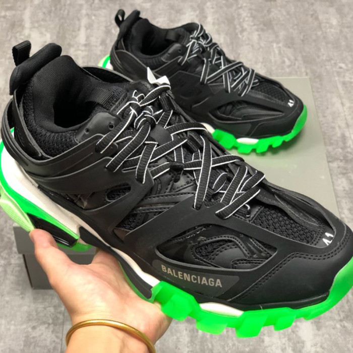 Balenciaga Mens Shoes Sneakers Luxury Brand Track Clear Sole Sneaker with Original Box