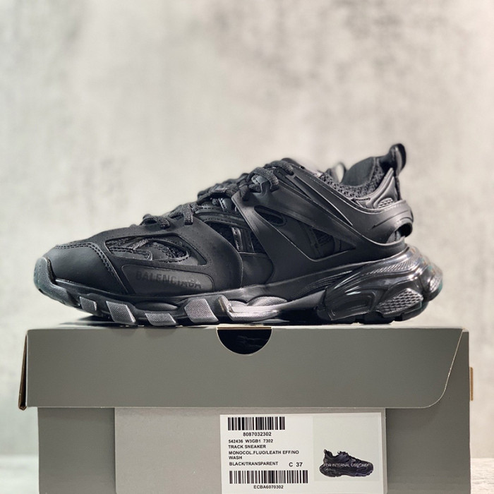Balenciaga Mens Shoes Sneakers Luxury Brand Track Clear Sole Sneaker with Original Box