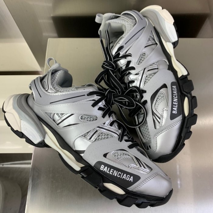 Balenciaga Mens Shoes Sneakers Luxury Brand Track Clear Sole Sneaker with Original Box