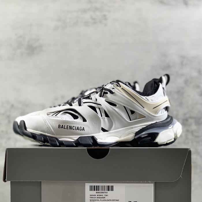 Balenciaga Mens Shoes Sneakers Luxury Brand Track Clear Sole Sneaker with Original Box