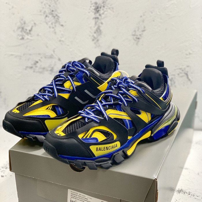 Balenciaga Womens Shoes Sneakers Luxury Brand Track Clear Sole Sneaker with Original Box