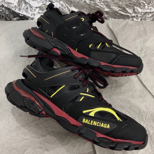 Balenciaga Mens Shoes Sneakers Luxury Brand Track Clear Sole Sneaker with Original Box