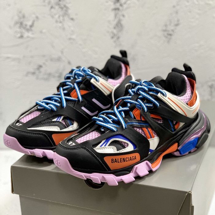 Balenciaga Mens Shoes Sneakers Luxury Brand Track Clear Sole Sneaker with Original Box