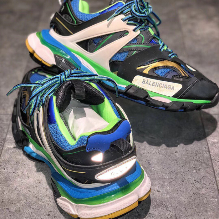 Balenciaga Womens Shoes Sneakers Luxury Brand Track Clear Sole Sneaker with Original Box