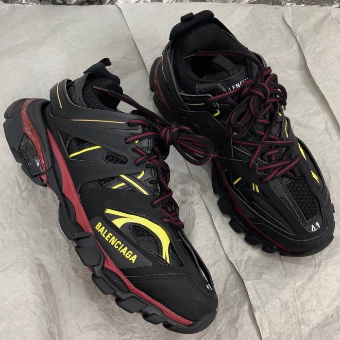 Balenciaga Mens Shoes Sneakers Luxury Brand Track Clear Sole Sneaker with Original Box