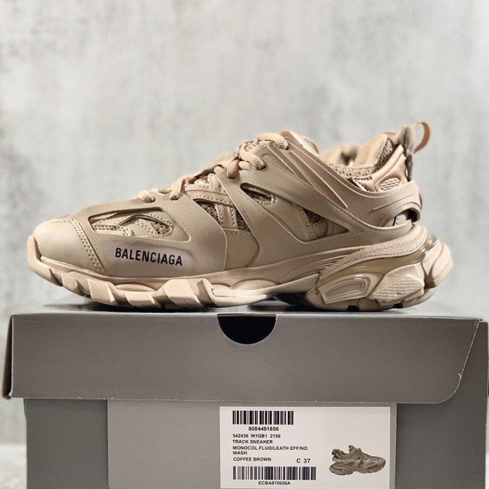 Balenciaga Mens Shoes Sneakers Luxury Brand Track Clear Sole Sneaker with Original Box