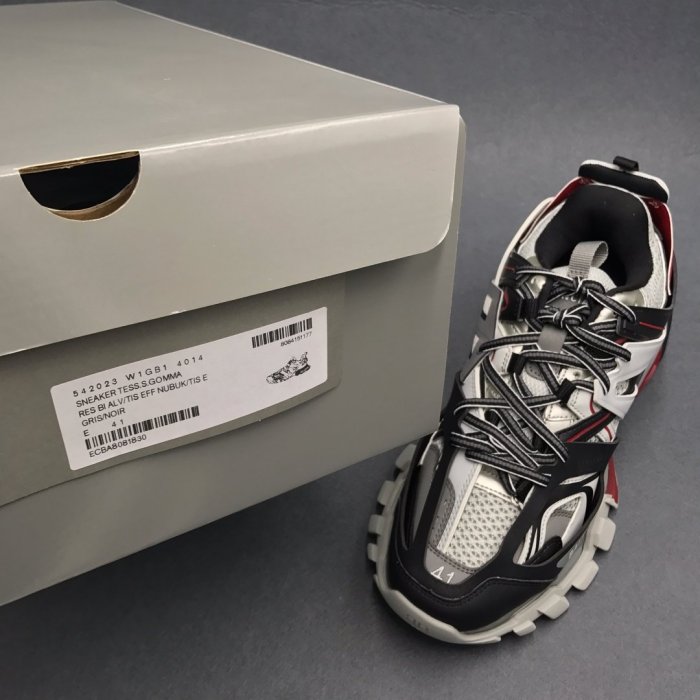 Balenciaga Womens Shoes Sneakers Luxury Brand Track Clear Sole Sneaker with Original Box
