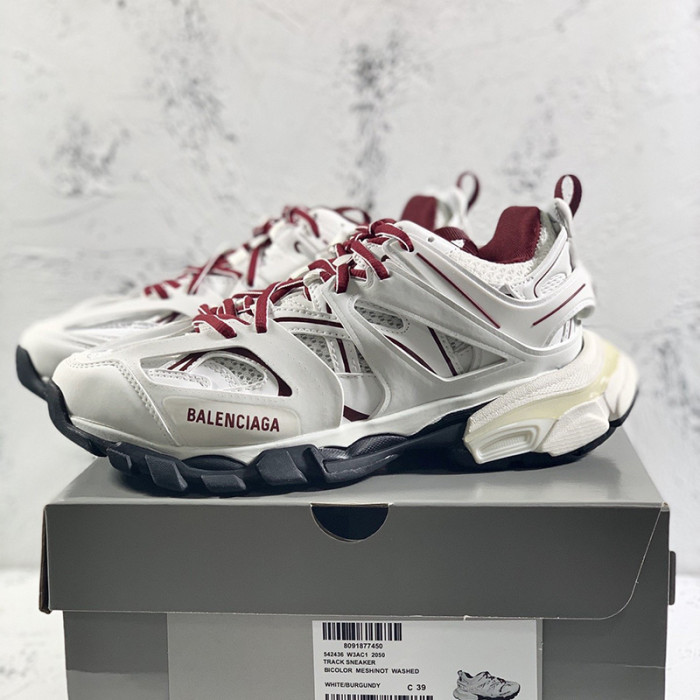 Balenciaga Mens Shoes Sneakers Luxury Brand Track Clear Sole Sneaker with Original Box