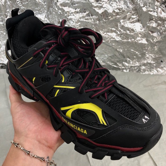 Balenciaga Mens Shoes Sneakers Luxury Brand Track Clear Sole Sneaker with Original Box