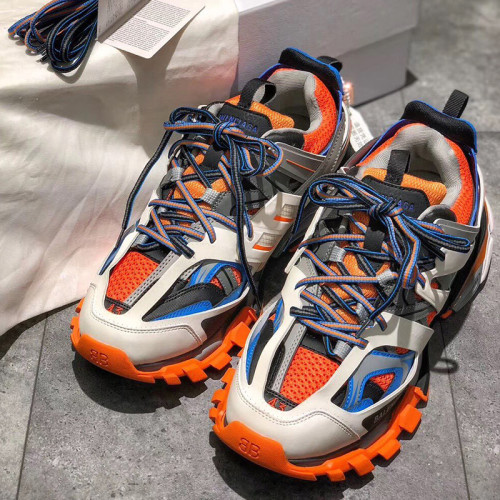Balenciaga Womens Shoes Sneakers Luxury Brand Track Clear Sole Sneaker with Original Box