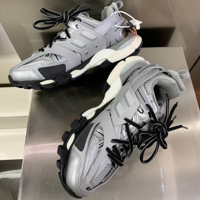Balenciaga Mens Shoes Sneakers Luxury Brand Track Clear Sole Sneaker with Original Box
