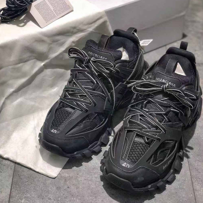 Balenciaga Womens Shoes Sneakers Luxury Brand Track Clear Sole Sneaker with Original Box