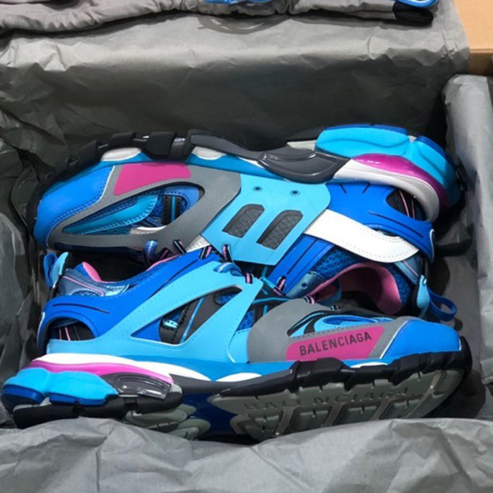 Balenciaga Mens Shoes Sneakers Luxury Brand Track Clear Sole Sneaker with Original Box