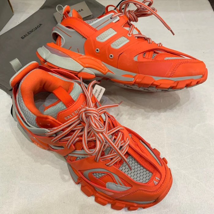 Balenciaga Mens Shoes Sneakers Luxury Brand Track Clear Sole Sneaker with Original Box