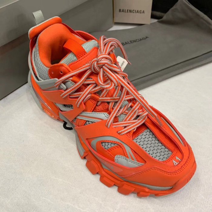 Balenciaga Mens Shoes Sneakers Luxury Brand Track Clear Sole Sneaker with Original Box