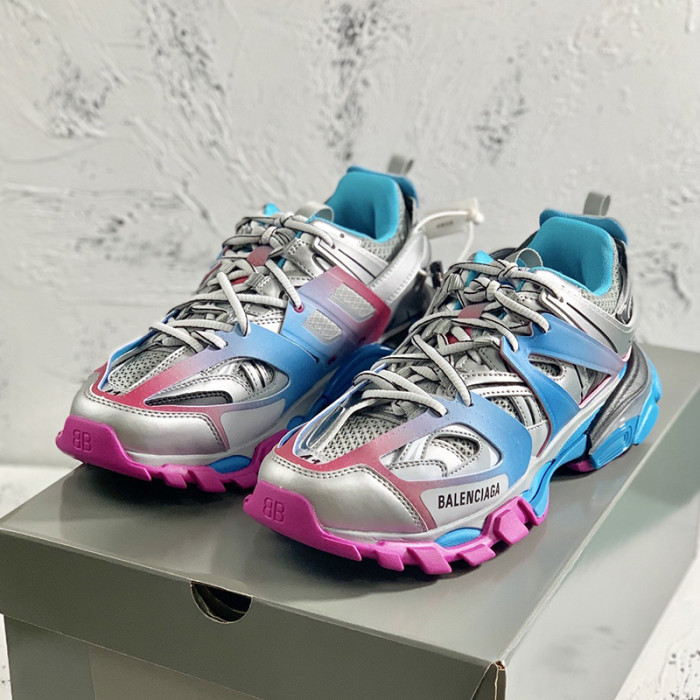 Balenciaga Mens Shoes Sneakers Luxury Brand Track Clear Sole Sneaker with Original Box
