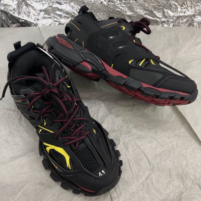 Balenciaga Mens Shoes Sneakers Luxury Brand Track Clear Sole Sneaker with Original Box