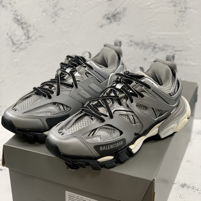 Balenciaga Womens Shoes Sneakers Luxury Brand Track Clear Sole Sneaker with Original Box