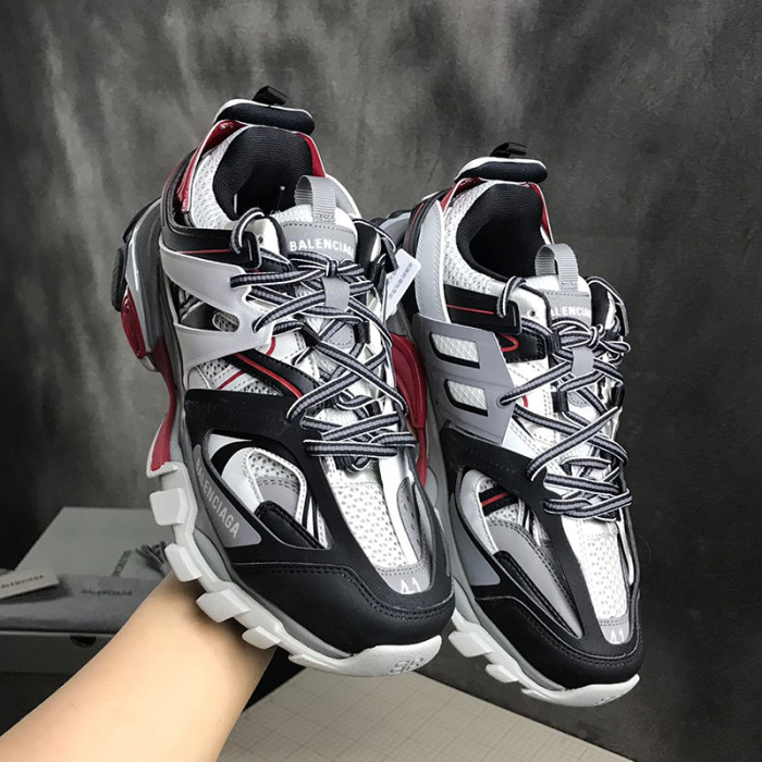 Balenciaga Mens Shoes Sneakers Luxury Brand Track Clear Sole Sneaker with Original Box