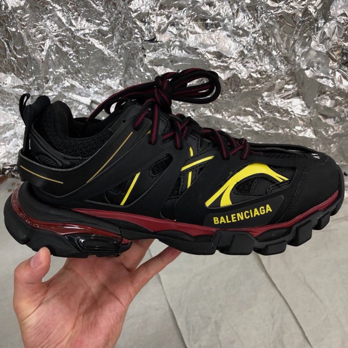 Balenciaga Mens Shoes Sneakers Luxury Brand Track Clear Sole Sneaker with Original Box