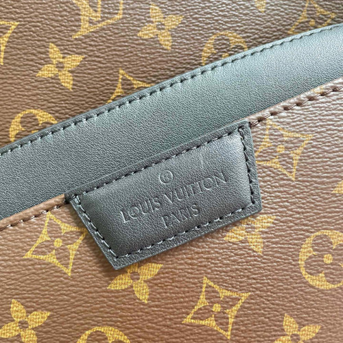 Louis Vuitton Mens Bags Backpacks Luxury Brand Fashion Type DISCOVERY BACKPACK M57965 Monogram coated canvas with Original Box