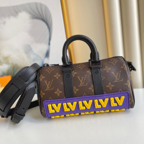 Louis Vuitton Womens and Mens Unisex Bags Luxury Brand KEEPALL XS M45788 Monogram coated canvas with Original Box