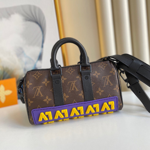 Louis Vuitton Womens and Mens Unisex Bags Luxury Brand KEEPALL XS M45788 Monogram coated canvas with Original Box
