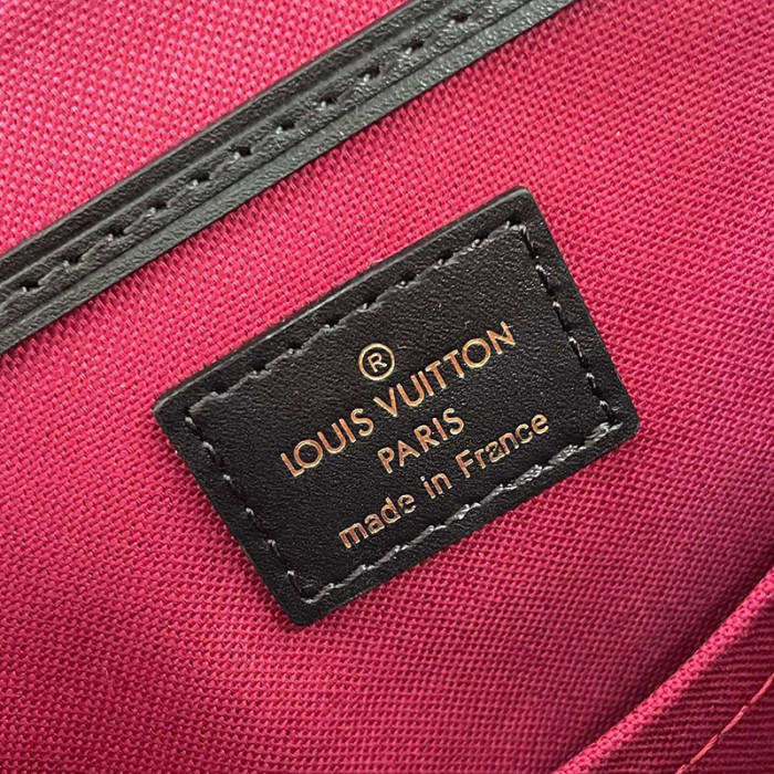 Louis Vuitton Womens Bags Backpacks Luxury Brand MONTSOURIS BB M45516 Black Monogram coated canvas and cowhide leather