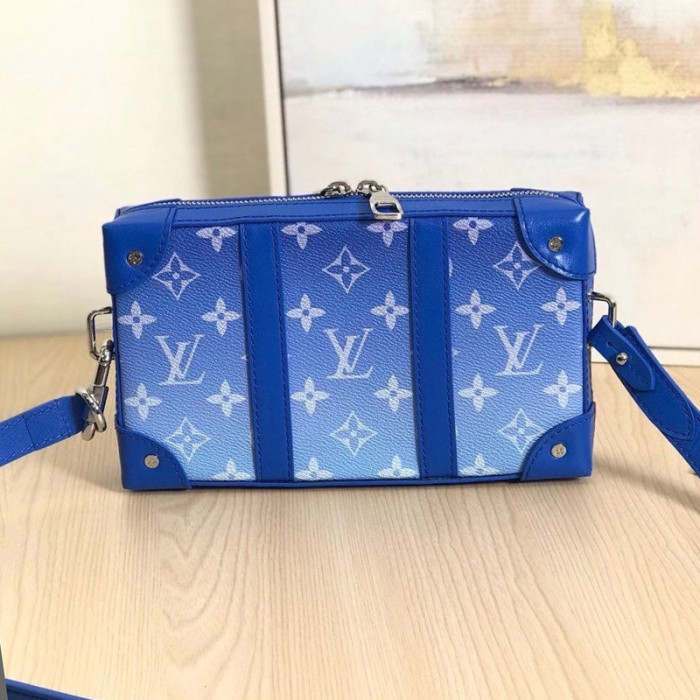 Louis Vuitton Womens and Mens Unisex Bags Luxury Brand SOFT TRUNK WALLET M45432 Monogram Clouds coated canvas