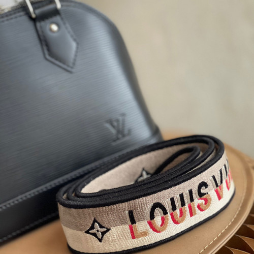 Louis Vuitton Womens Bags Handbags Luxury Brand Fashion ALMA BB Black Epi grained cowhide leather Shoulder Bags for Women M59217