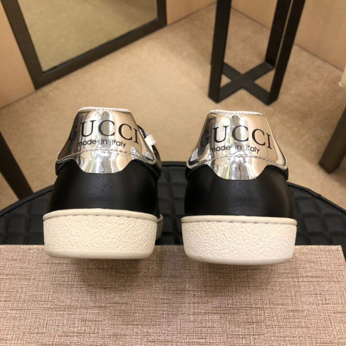 Gucci Womens Shoes Fashion Sneakers Lace-Up Luxury Brand Women's Ace Embroidered Sneaker with Original Box